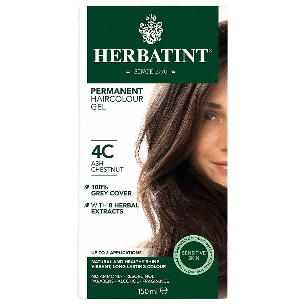 Herbatint Herbal Hair Dye Ash Chestnut 4C