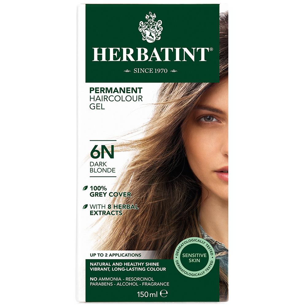 Herbatint Herbal Hair Dye Dark Blonde 6N - mOrganics Beauty Herbatint Herbal Hair Dye Dark Blonde 6N - mOrganics Beauty
