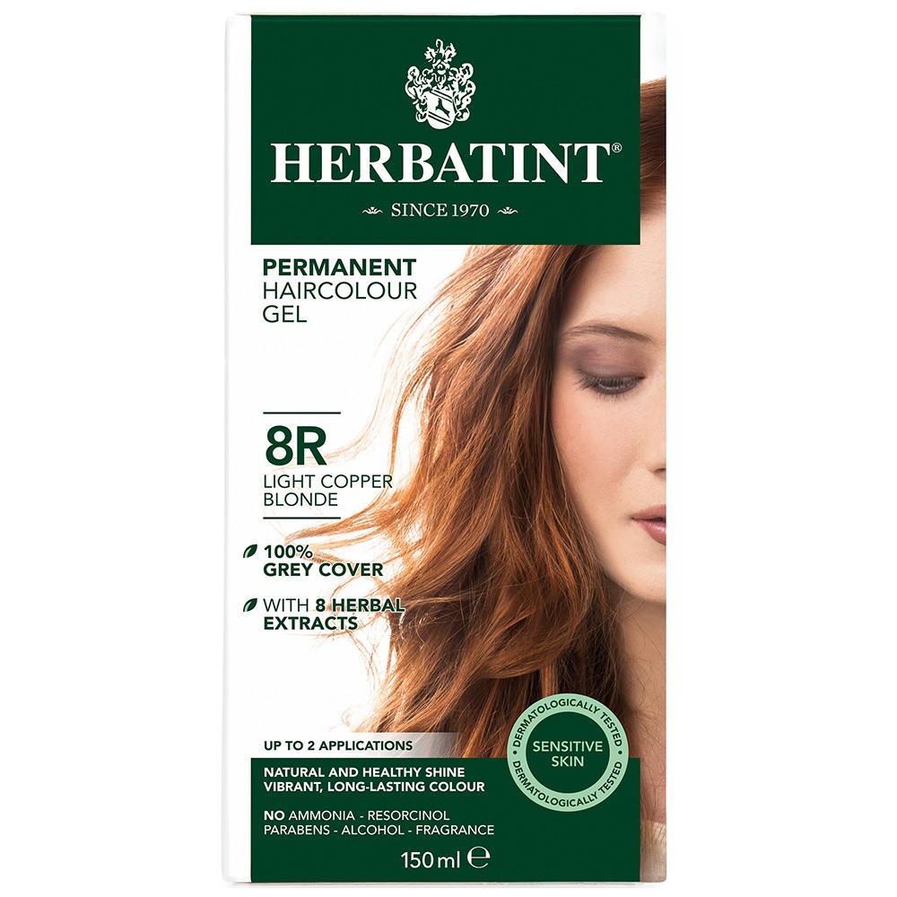 Herbatint Herbal Hair Dye Light Copper Blonde 8R
