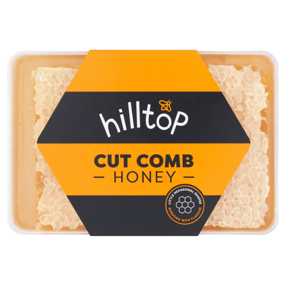 Hilltop Honey Cut Comb Slab Honey 400g