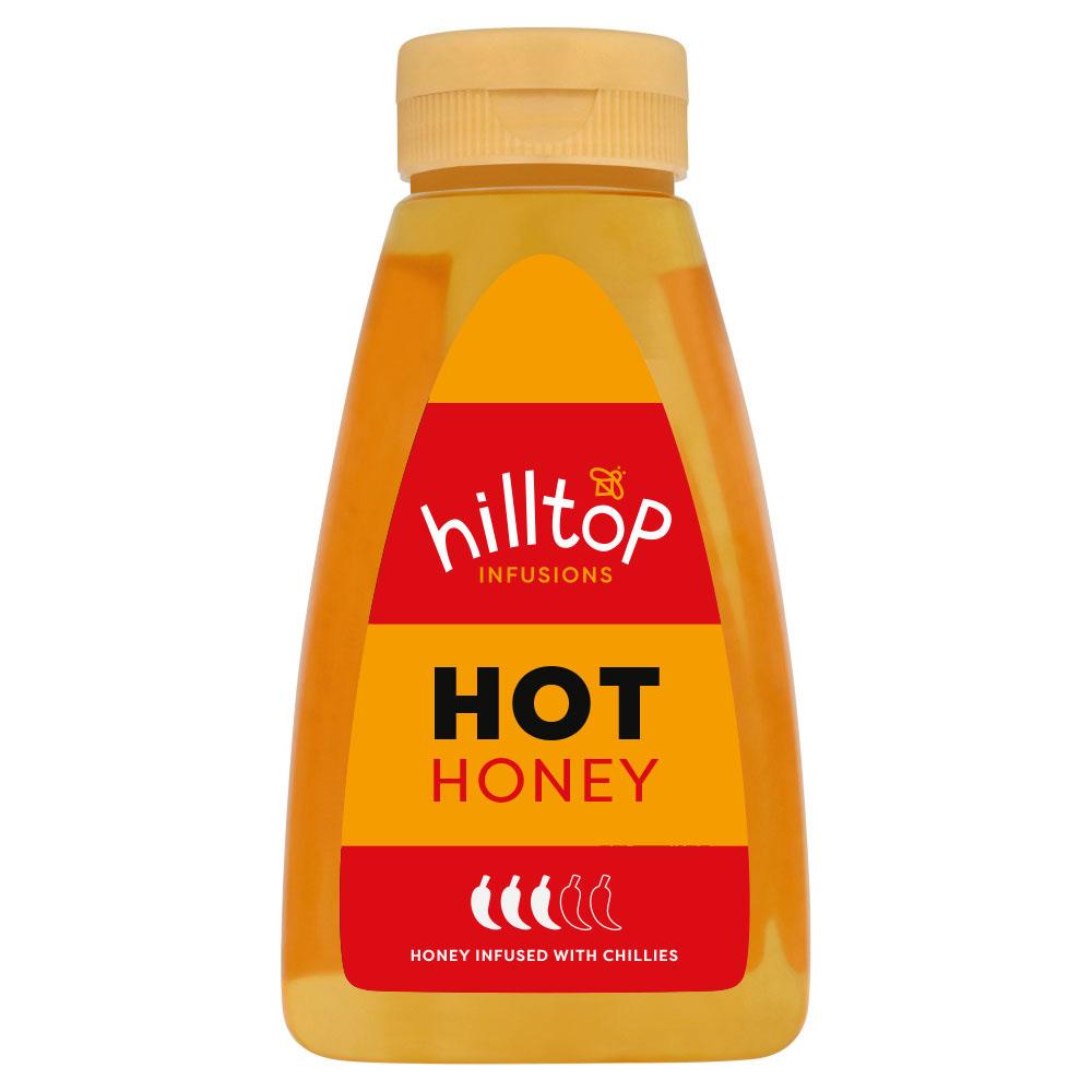 Hilltop Hot Honey 340g Honey Infused With Chillies