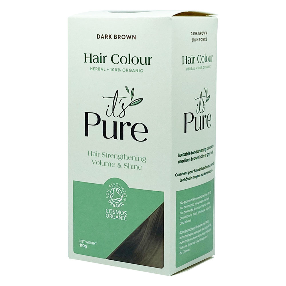 It's Pure Herbal Hair Colour - Dark Brown 110g