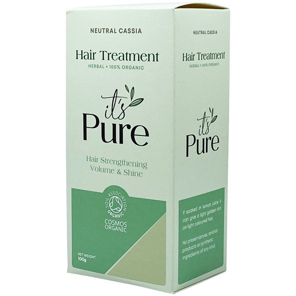 It's Pure Herbal Hair Treatment - Neutral Cassia 100g