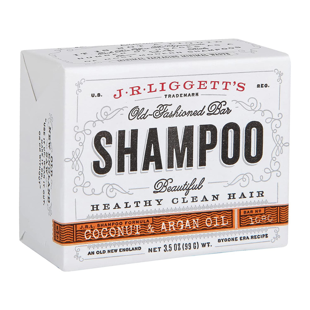 J.R.Liggett's Old Fashioned Shampoo Bar - Coconut & Argan Oil 99g