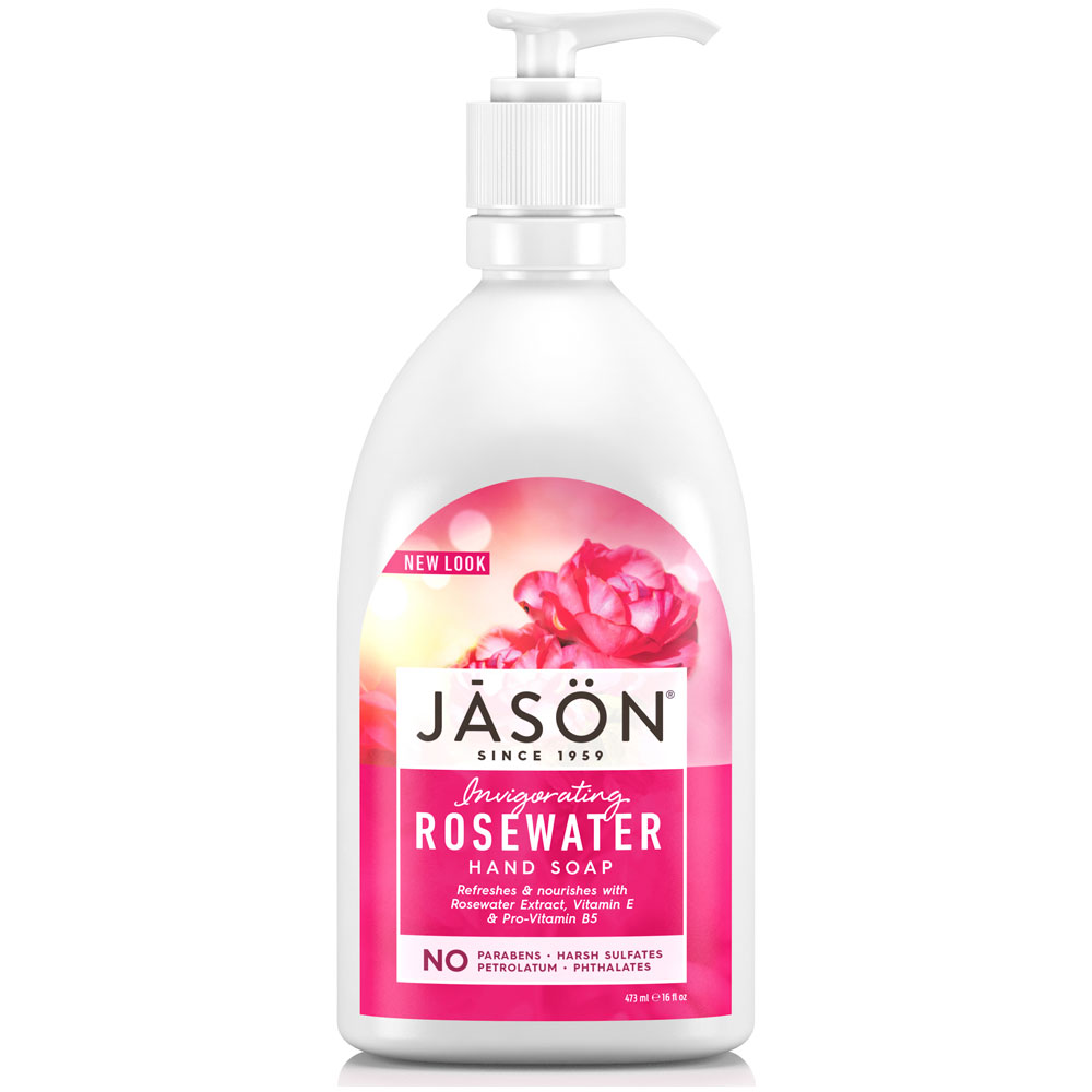 Jason Rosewater Hand Soap 473ml