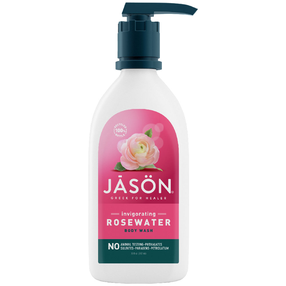 Jason Invigorating Rosewater Body Wash 877ml
