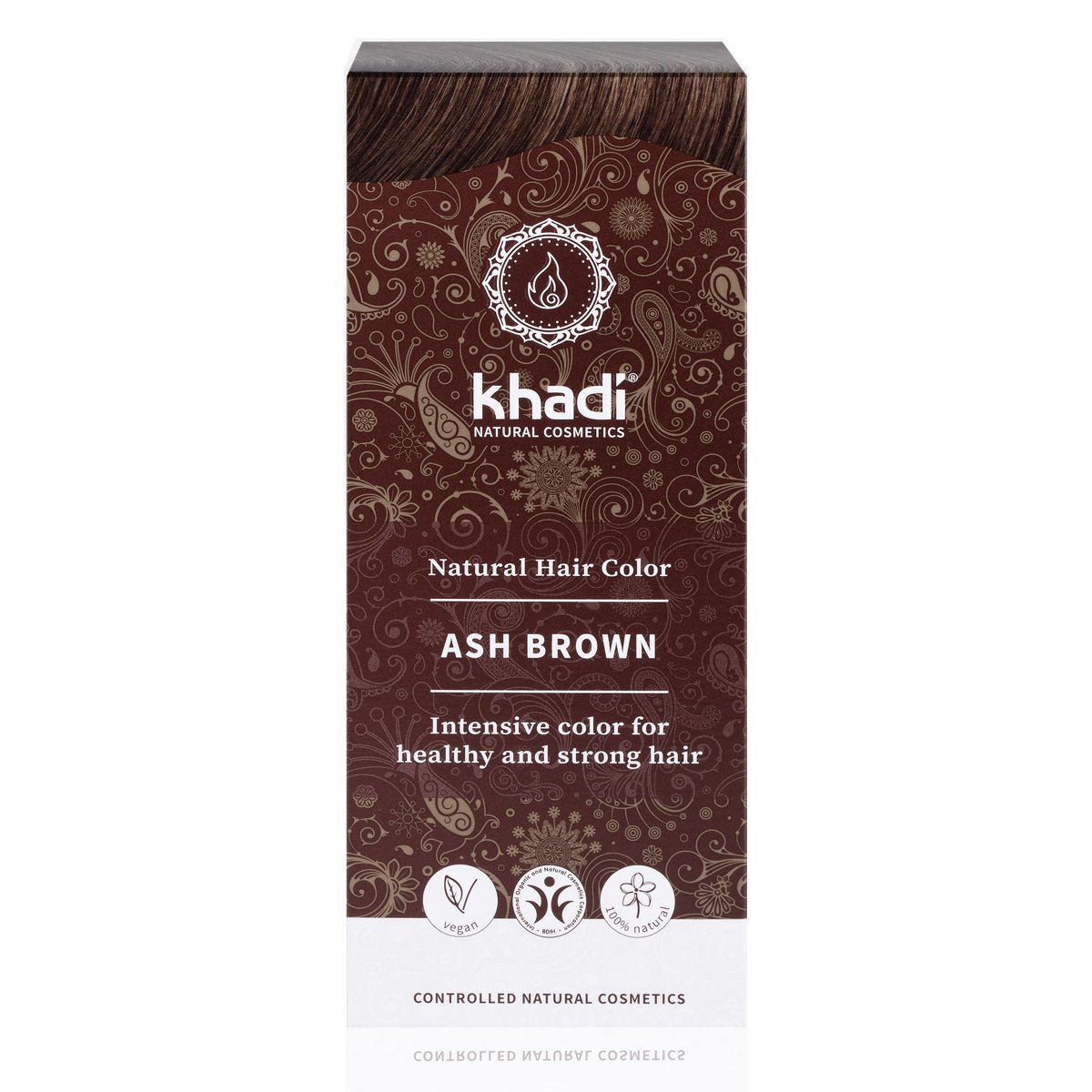 Khadi Ash Brown Natural Hair Colour 100g