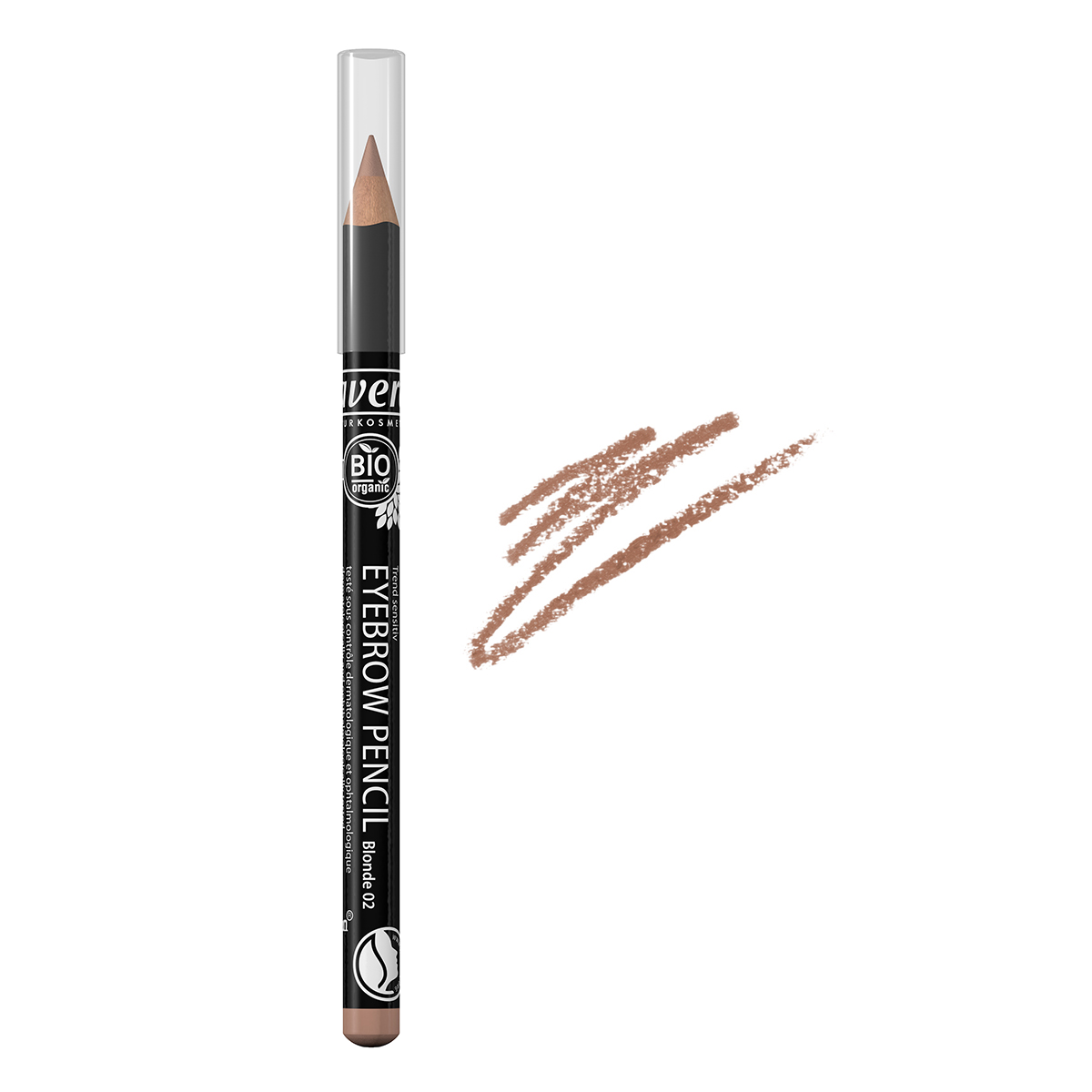 Lavera Organic Eyebrow Pencil - Blonde 02 - 1.14g
