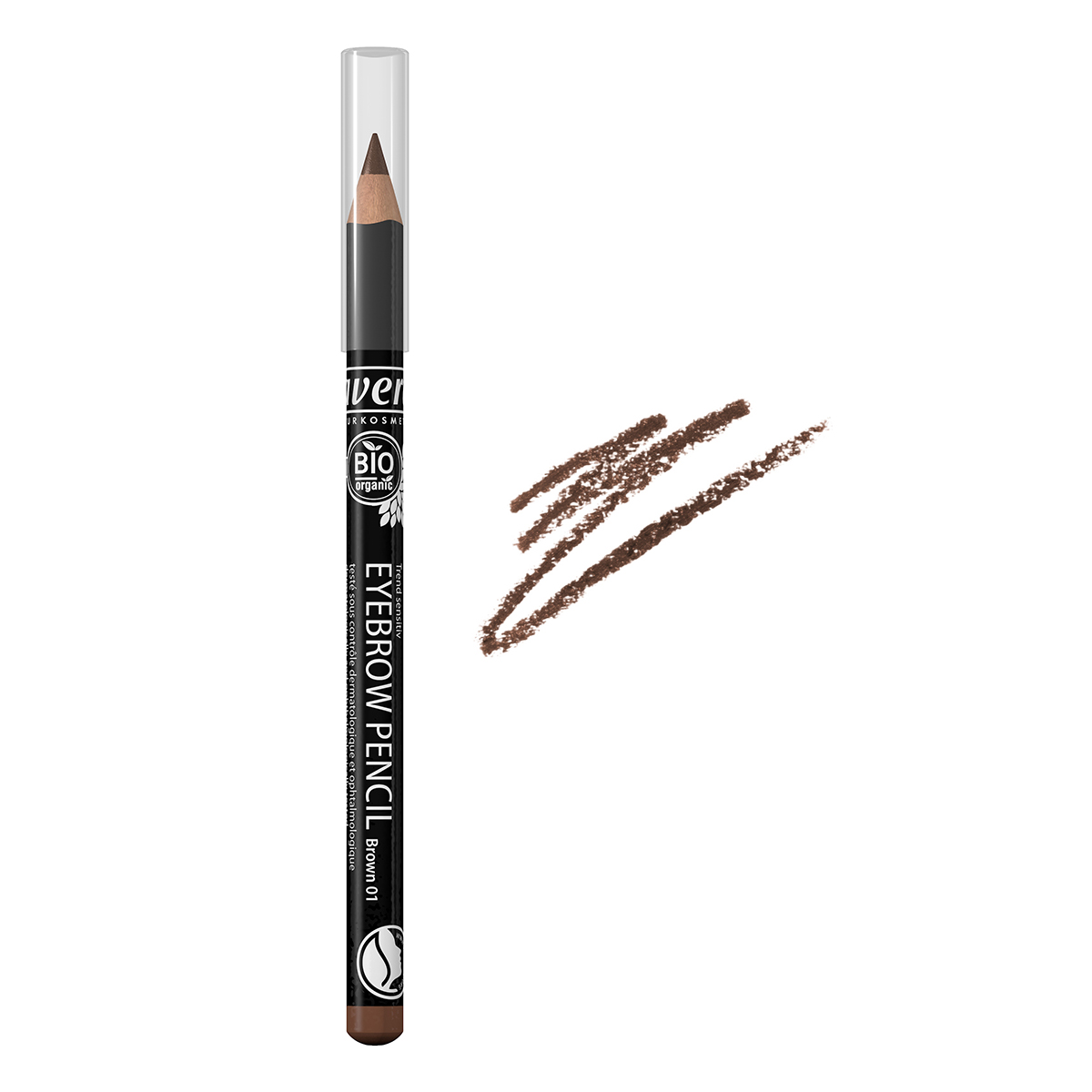 Lavera Organic Eyebrow Pencil - Brown 01 - 1.14g