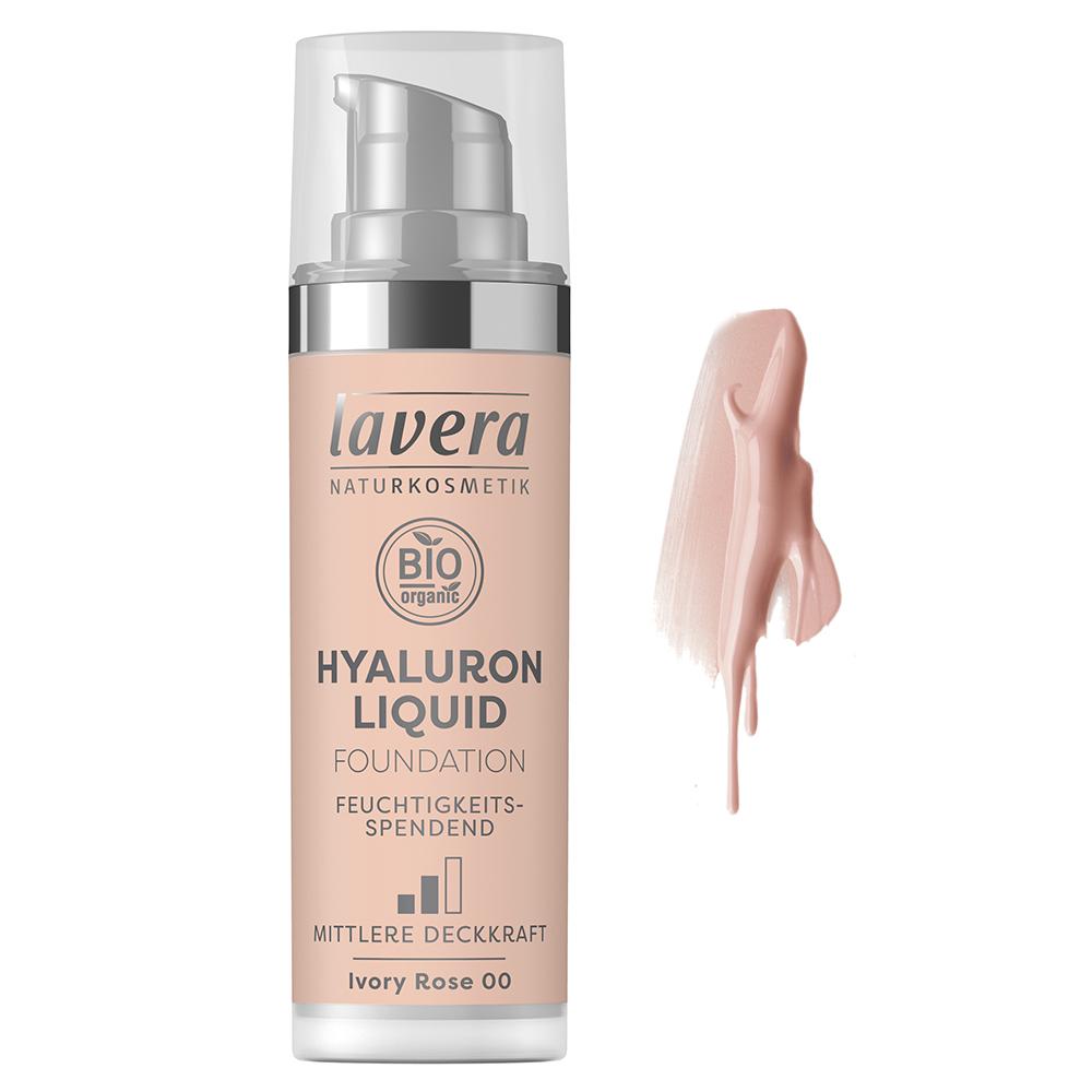 Lavera Hyaluron Liquid Foundation - Ivory Rose 00 -30ml