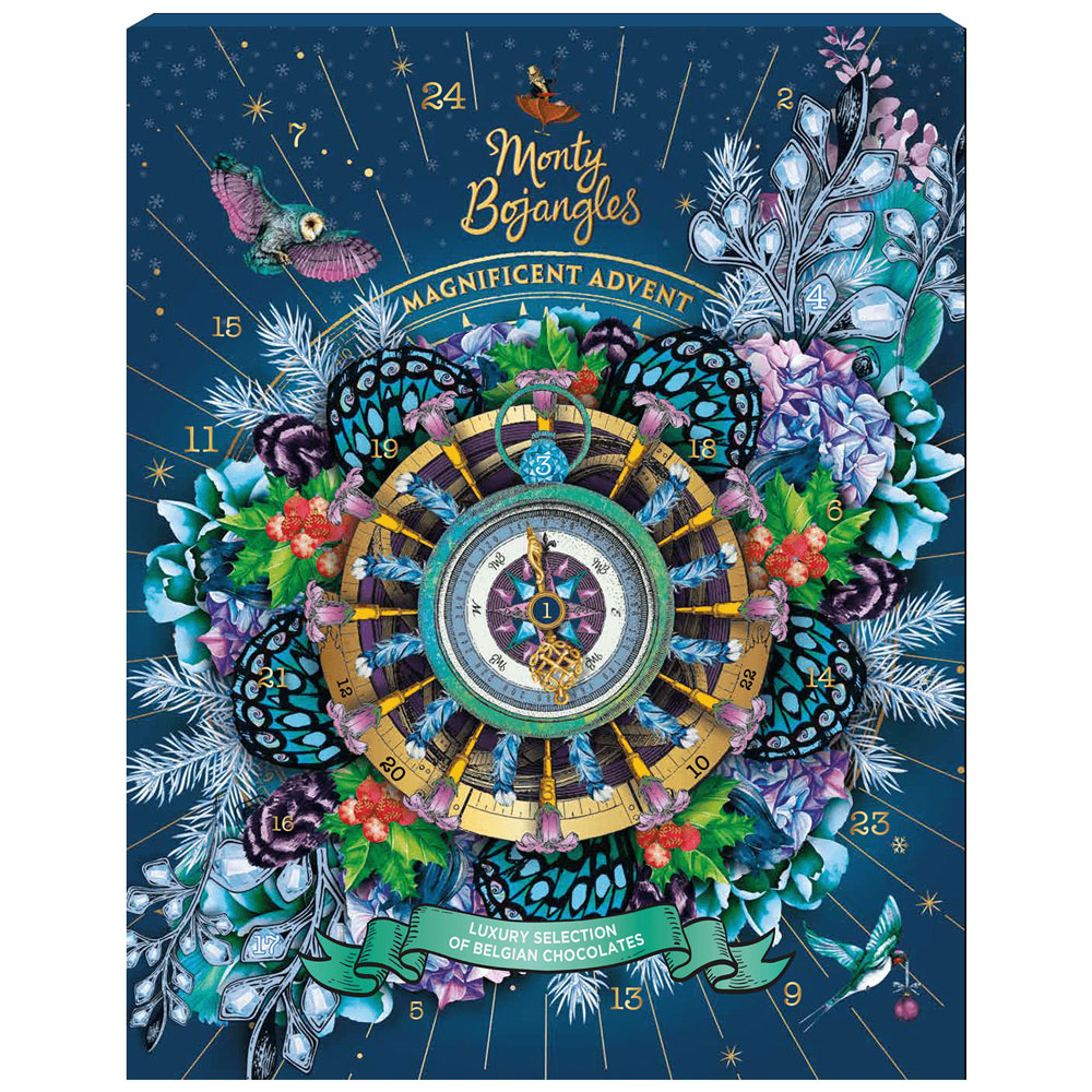 Monty Bojangles Magnificent Advent Calendar 380g Beauty