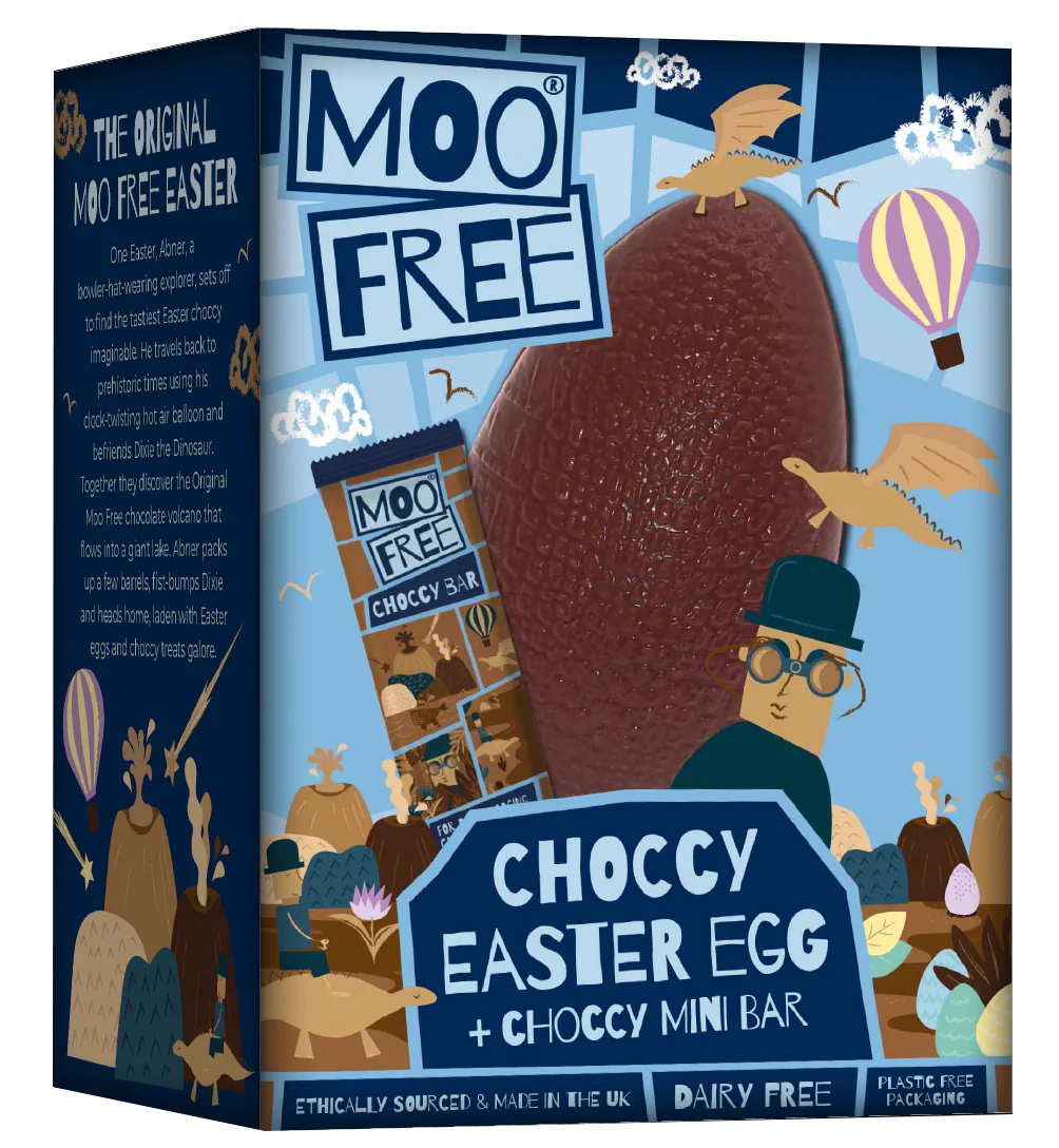 Moo Free Dairy Free Chocolate Easter Egg - 100g