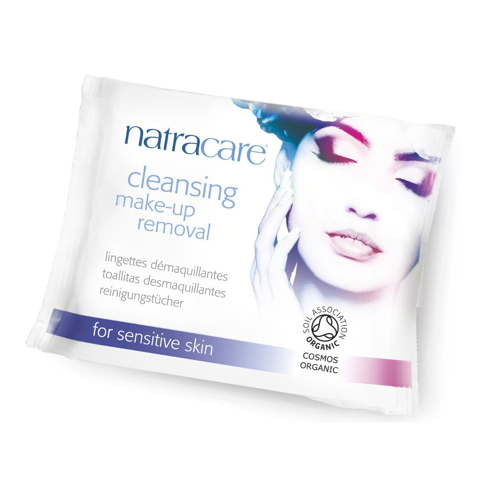 Natracare Organic Cleansing Make-up Removal Wipes