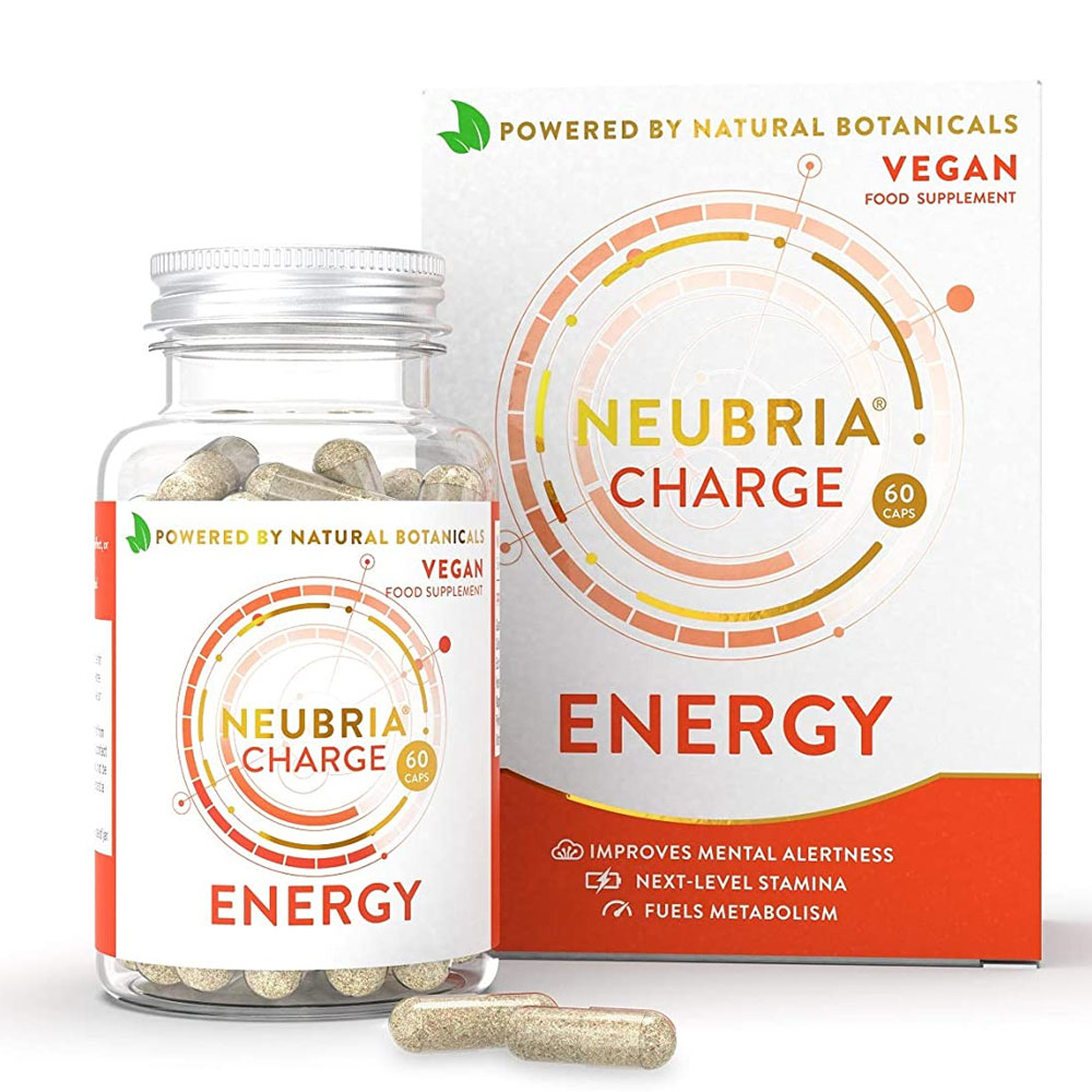Neubria Charge Energy 60 Vegan Capsules