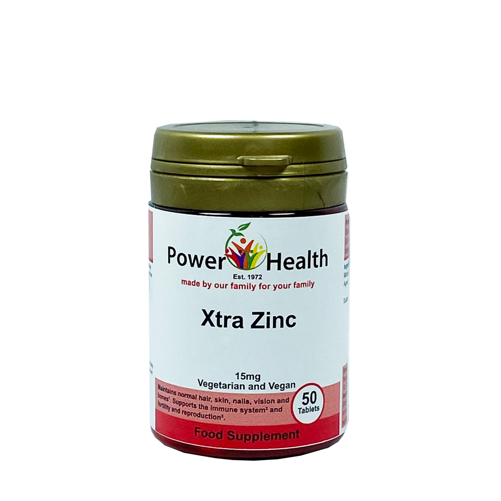 Power Health Xtra Zinc 15mg - 50 Tablets