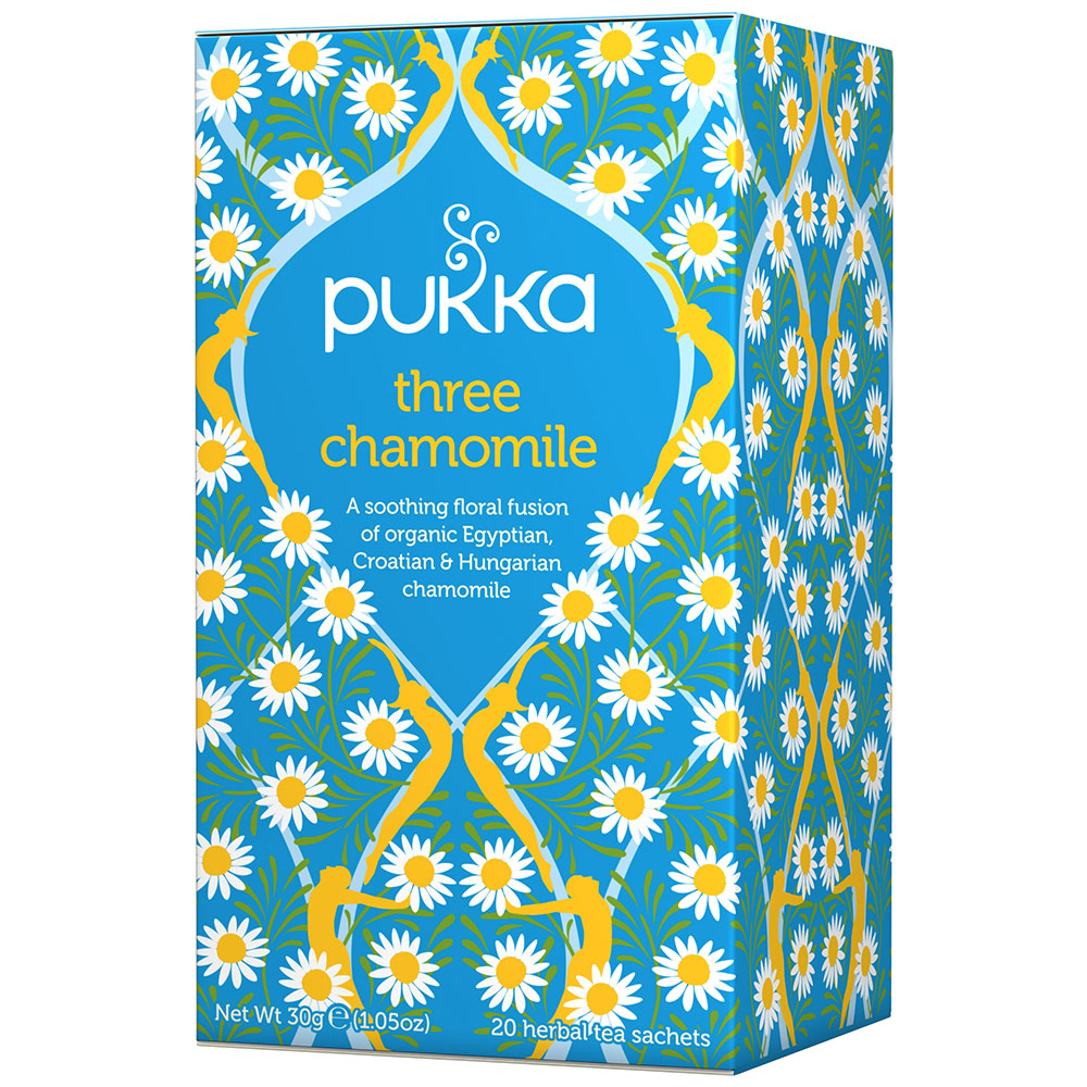 Pukka Herbs Three Chamomile Herbal Tea 20 bag