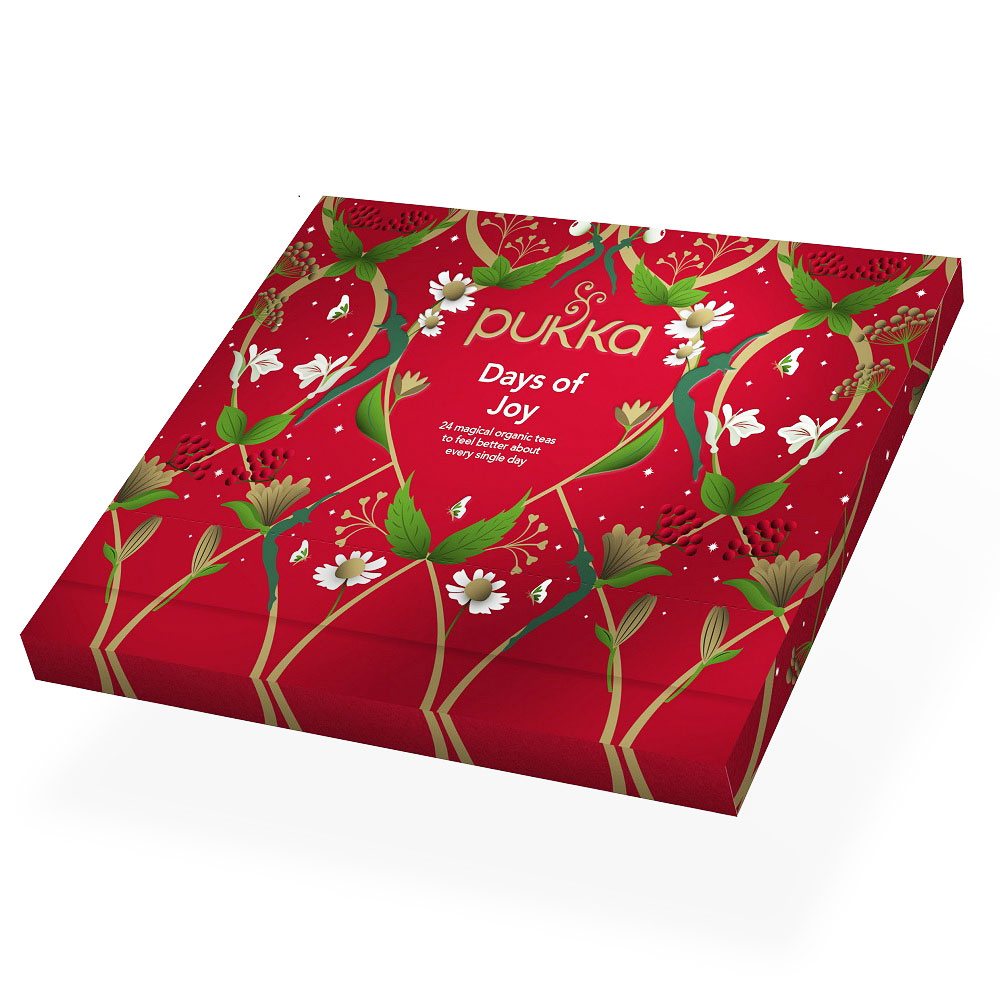 Pukka Organic Days of Joy Wall Advent Calendar 42g Beauty