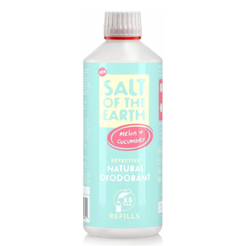 Salt of the Earth Melon and Cucumber Natural Deodorant Refill 500ml
