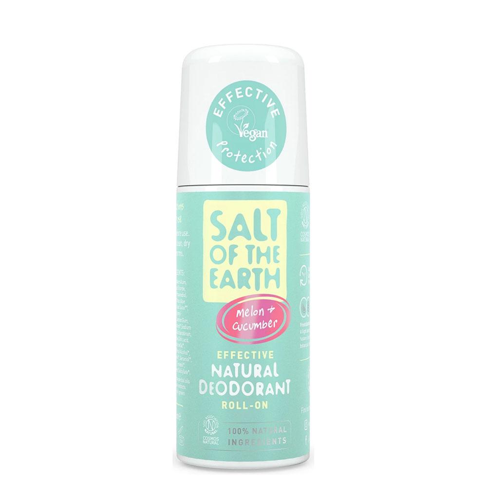 Salt of The Earth Pure Aura Melon and Cucumber Roll-on Deodorant 75ml
