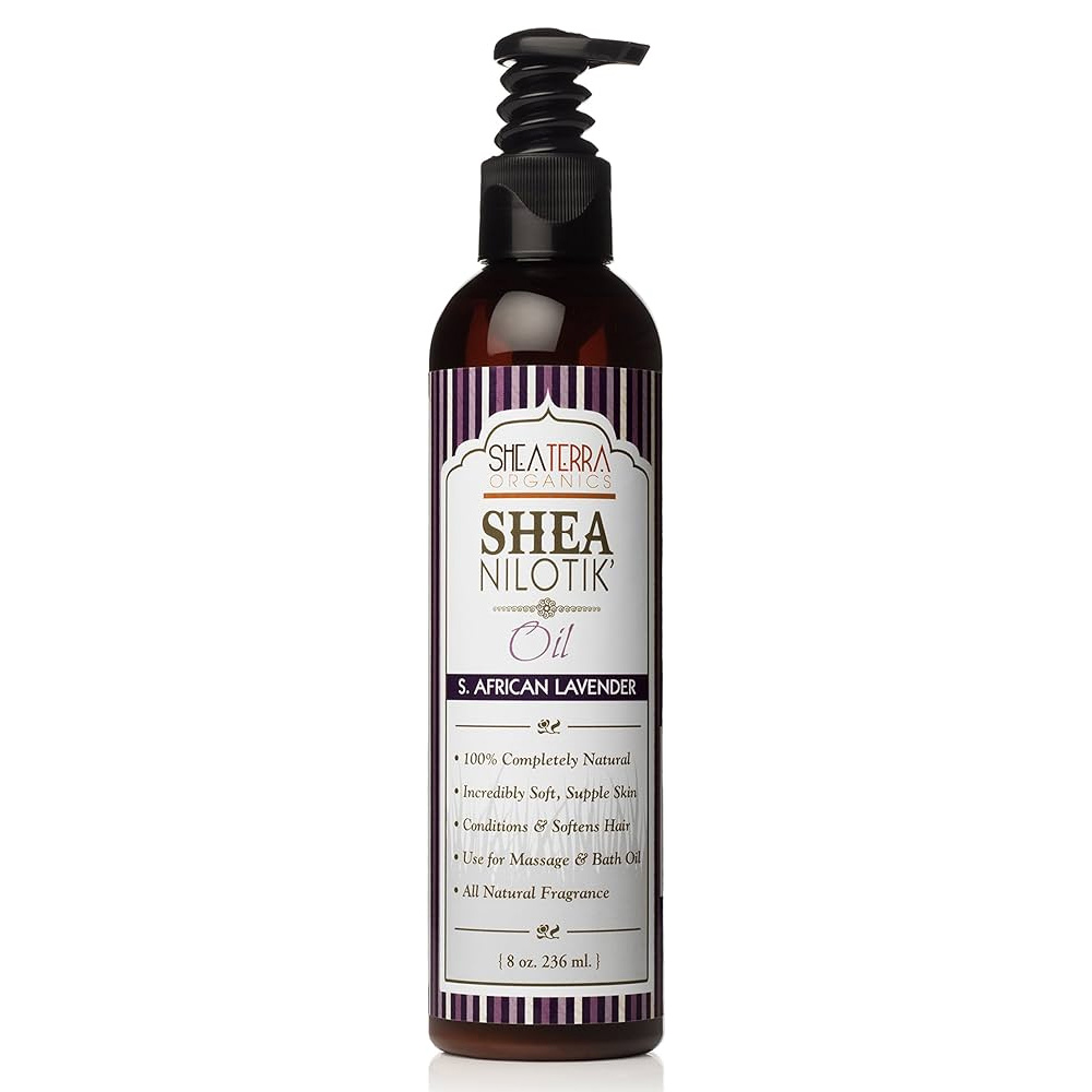 Shea Terra Shea Nilotik Oil - S. African Lavender 236 ml (8oz)