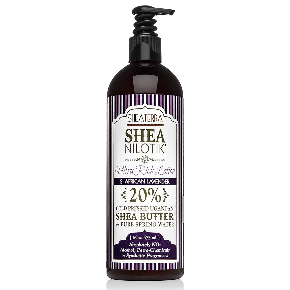 Shea Terra Shea Nilotika Ultra-Rich Lotion - S. African Lavender 473ml (16oz)