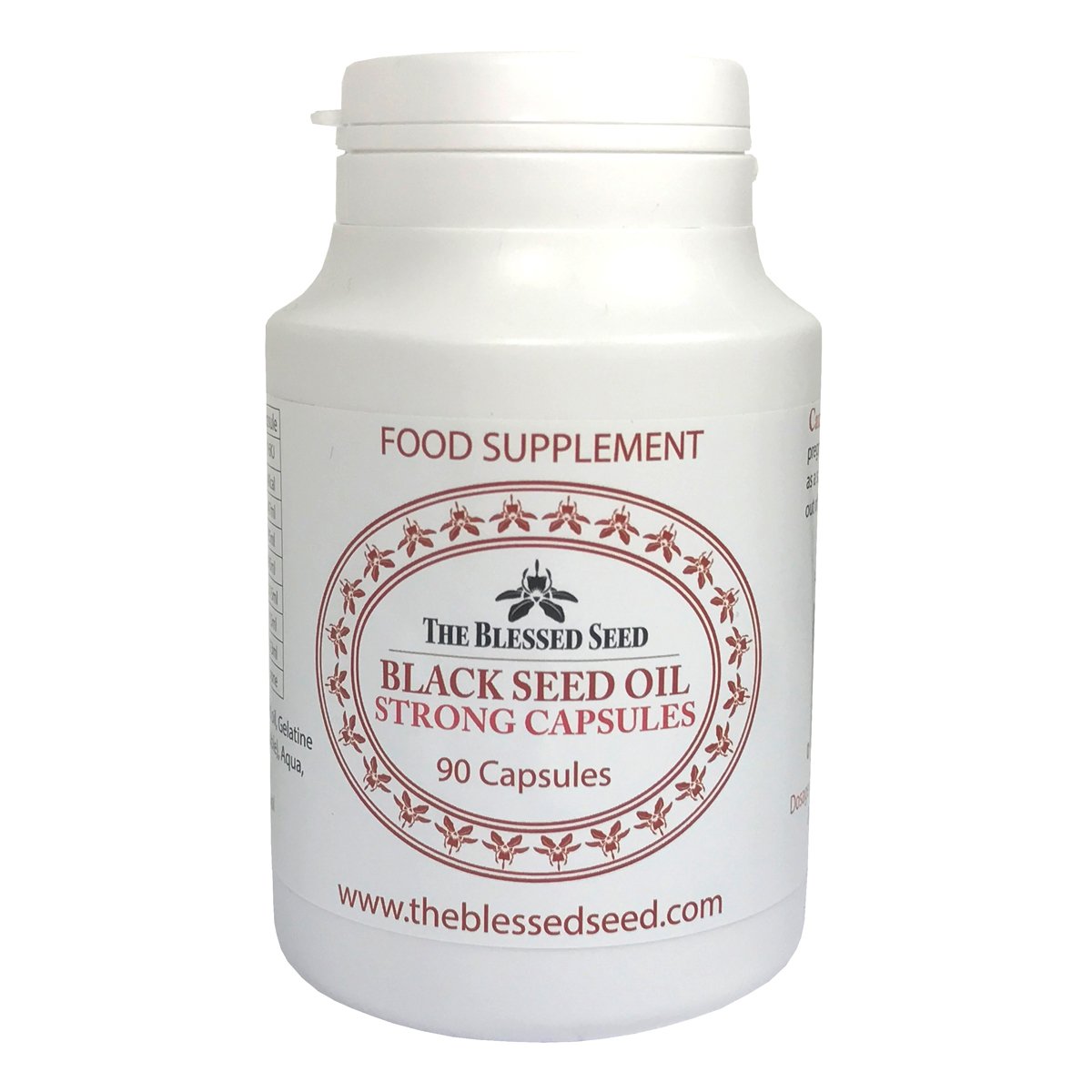 The Blessed Seed Strong Black Seed Capsules 500mg 90 Capsules