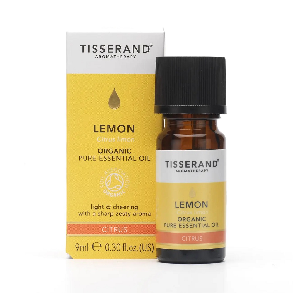 Tisserand Organic Lemon Essential Oil 9ml