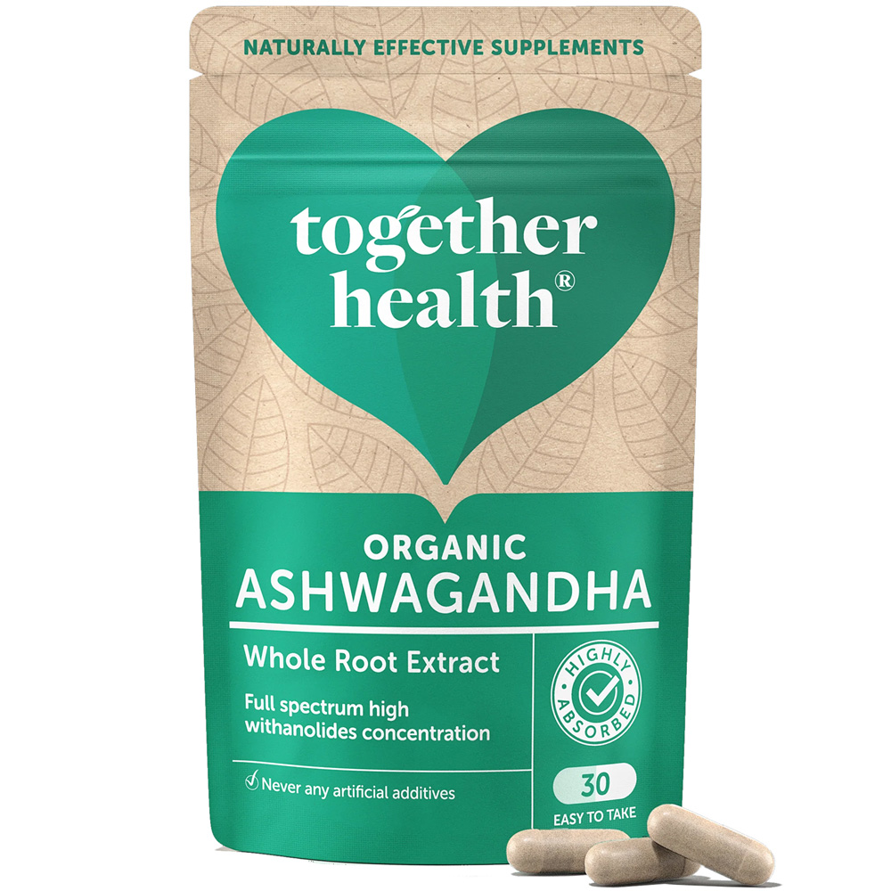 Together Health Ashwagandha From Whole Organic Root 30 Vegecaps