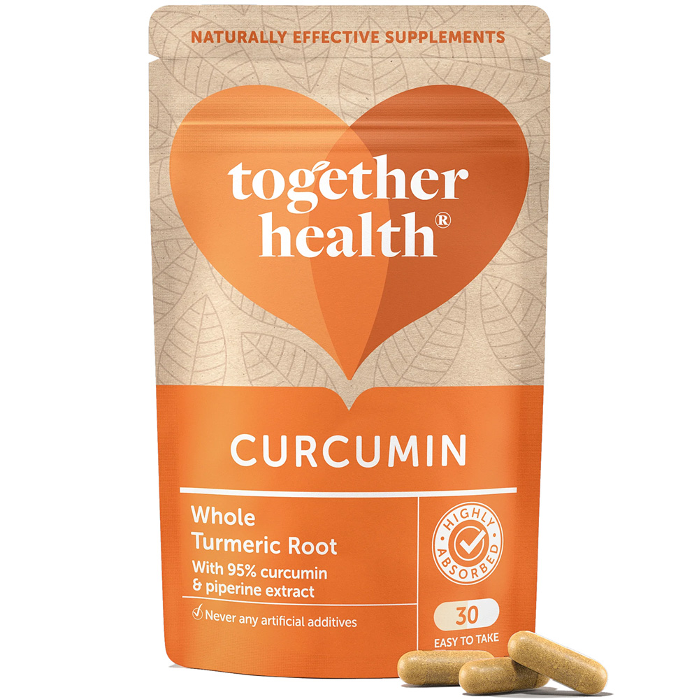 Together Health Curcumin and Whole Turmeric Root 30 Vege Capsules