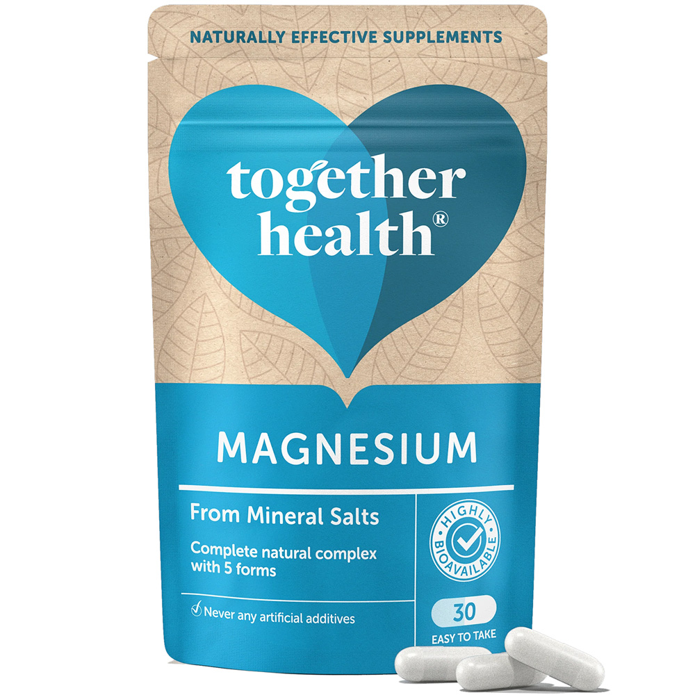 Together Health Magnesium from Natural Marine Salts 30 Vege Capsules