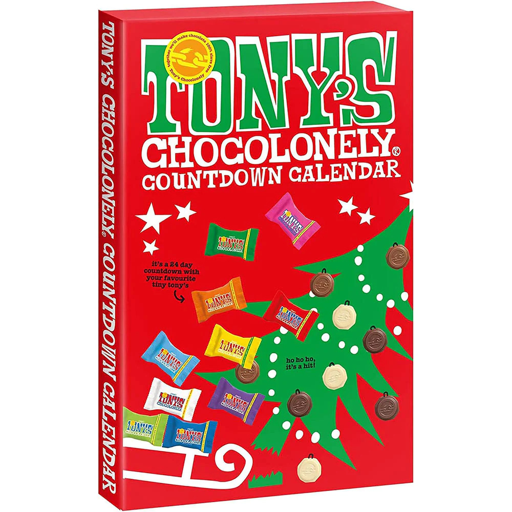 Tony's Chocolonely Countdown Calendar 225g Beauty