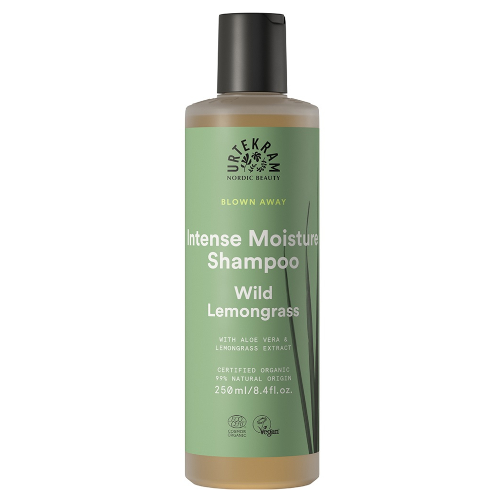 Urtekram Intense Moisture Shampoo Wild Lemongrass 250ml/ 8.4fl.oz.