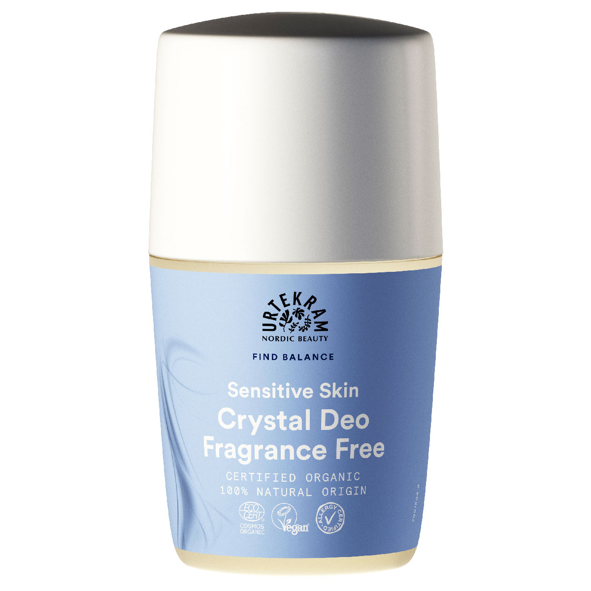 Urtekram Sensitive Skin Crystal Deodorant Fragrance Free 50ml