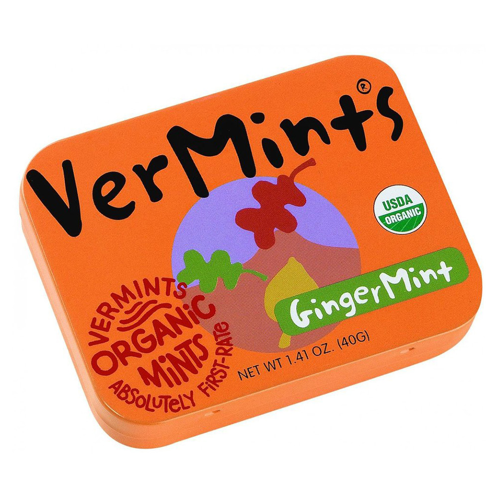 Vermints Organic Mints - GingerMint 40g