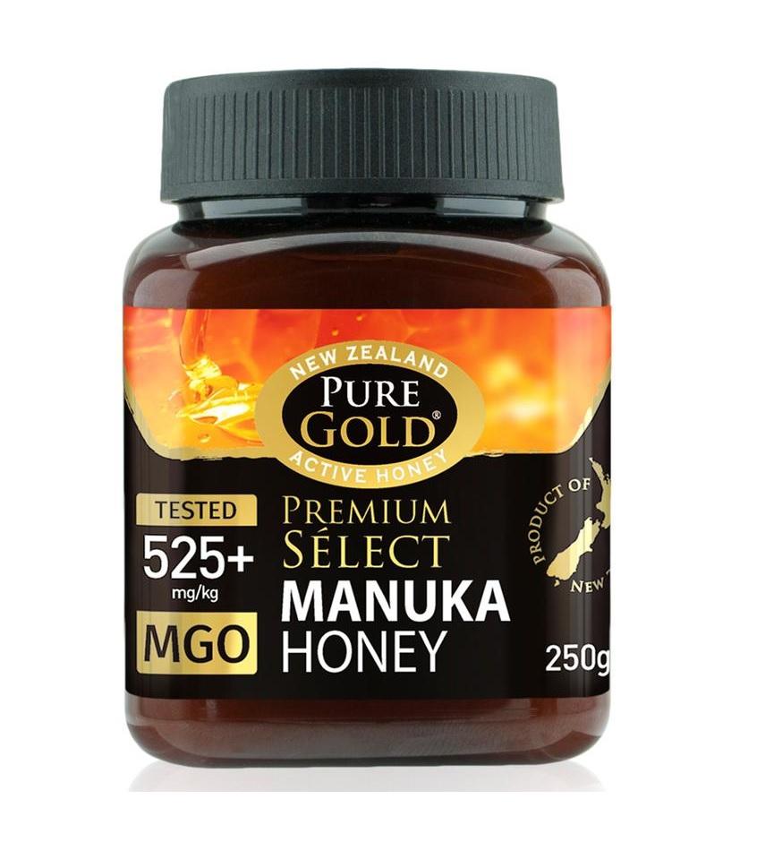 Pure Gold Premium Manuka 525+ mg/kg MGO 250g