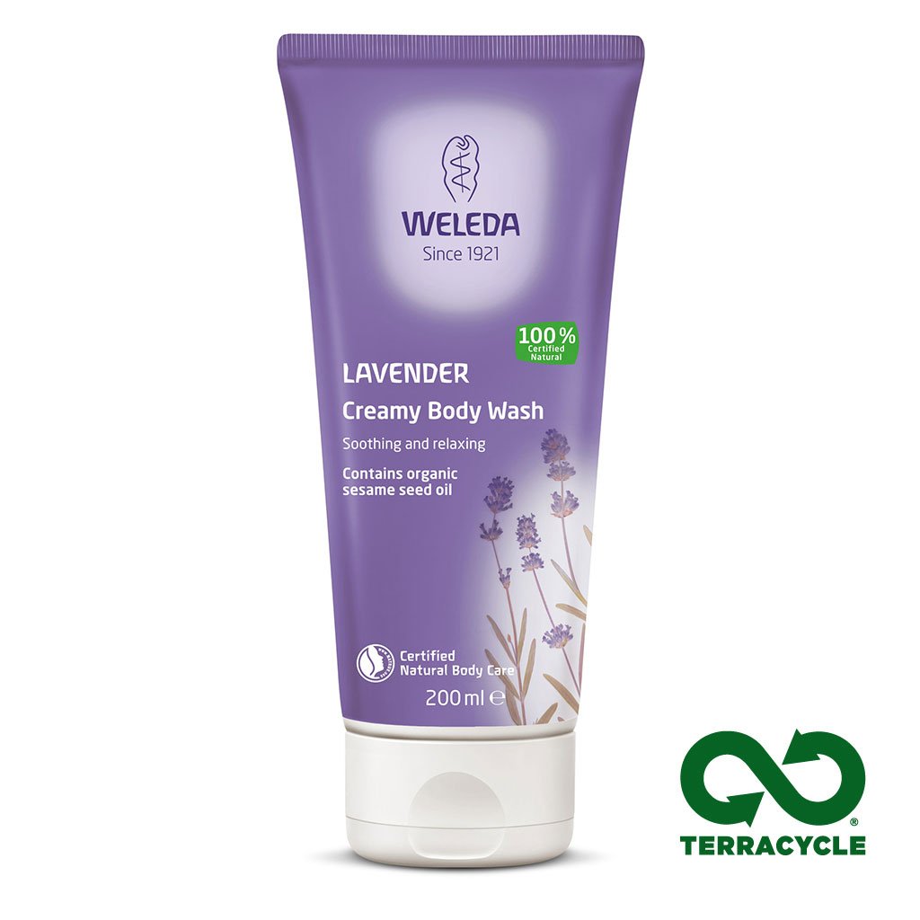 Weleda Lavender Creamy Body Wash 200ml