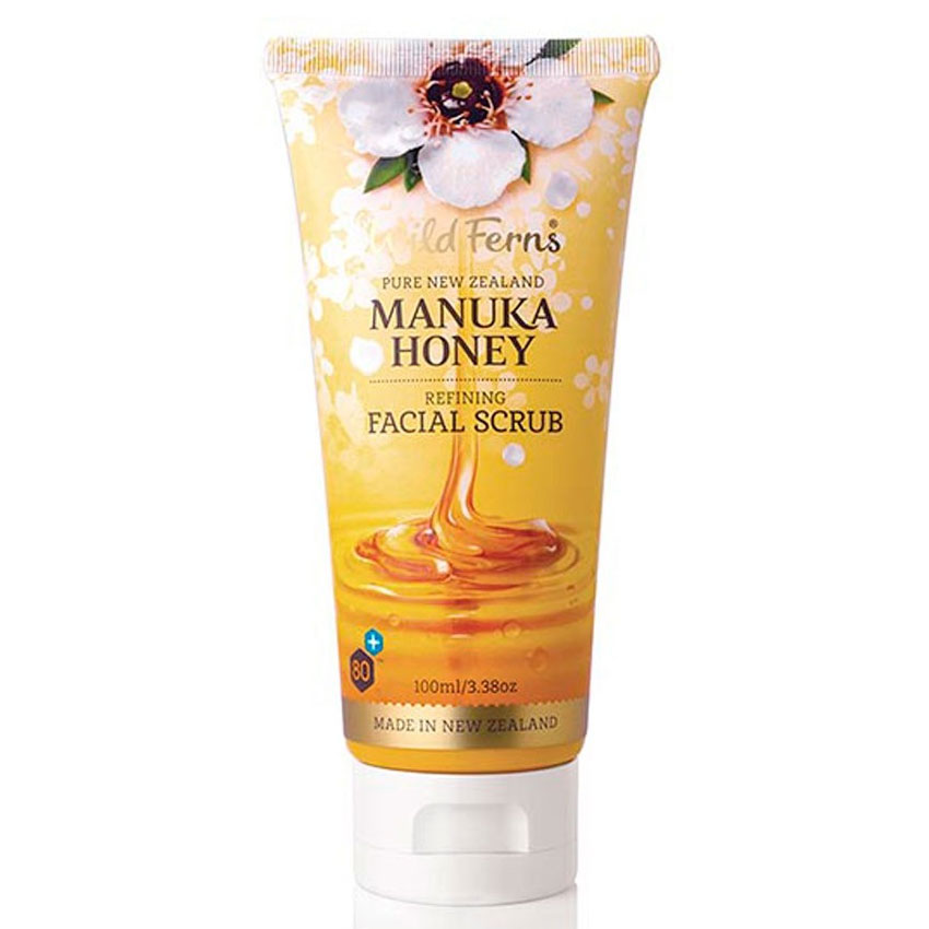 Wild Ferns Manuka Honey Exfoliating Facial Scrub 100ml