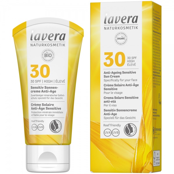 Lavera Anti Ageing Sensitive Sun Cream SPF 30 - 50ml