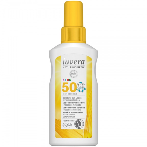 Lavera Kids SPF50 Sensitive Sun Lotion - 100ml