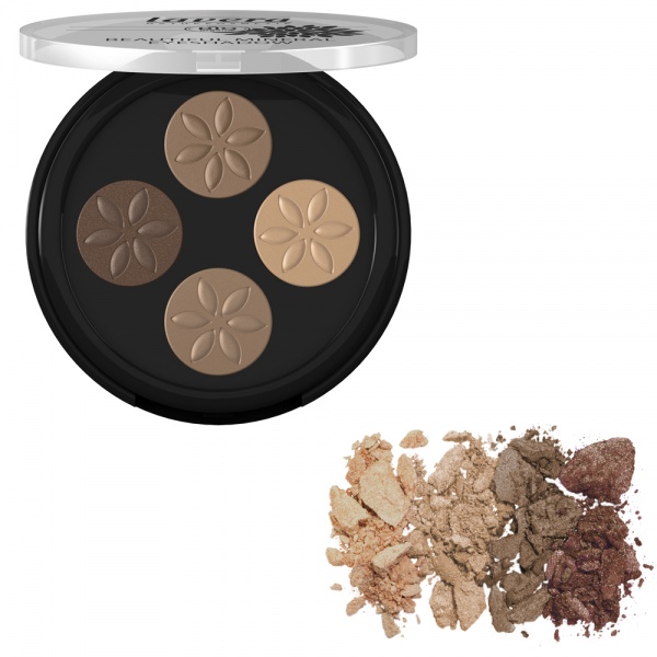 Lavera Trend Beautiful Mineral Eyeshadow - Cappuccino Cream 02 - Organic Quattro