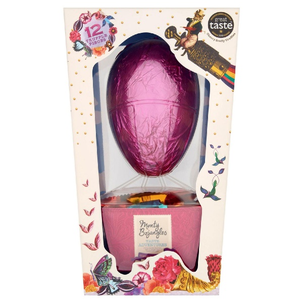 Monty Bojangles Taste Adventures Truffles Selection Balloon Easter Egg 268g