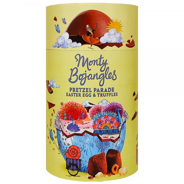 Monty Bojangles Pretzel Parade Easter Egg & Truffles 175g