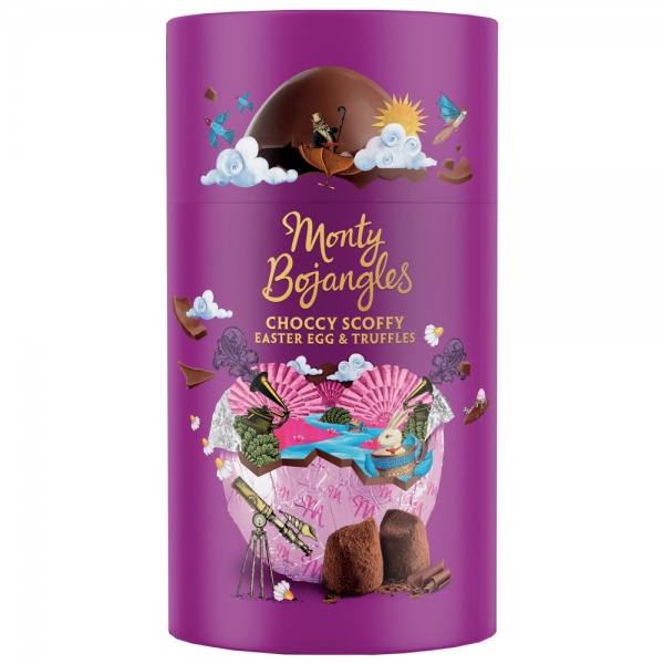 Monty Bojangles Choccy Scoffy Easter Egg & Truffles 175g