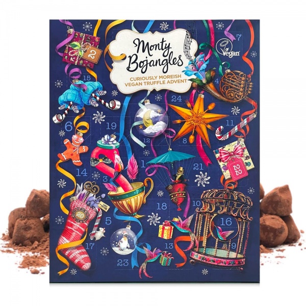 Monty Bojangles Curiously Moreish Vegan Truffle Advent Calendar 235g