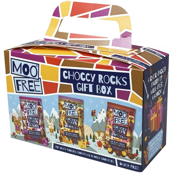 Moo Free Dairy Free Choccy Rocks Gift Box 105g