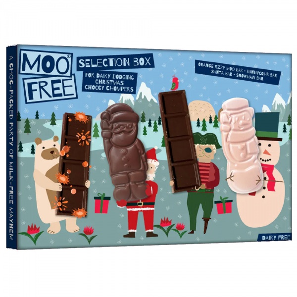 Moo Free Dairy Free Chocolate Selection Box 80g
