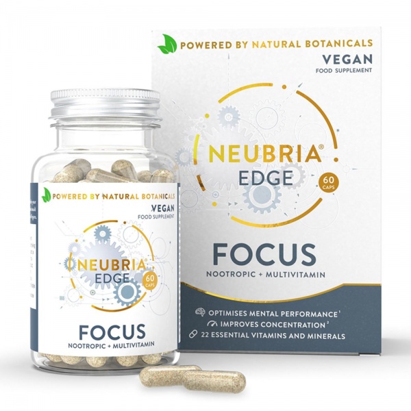 Neubria Edge Focus 60 Vegan Capsules