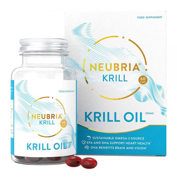 Neubria Krill Oil 590mg 60 Capsules