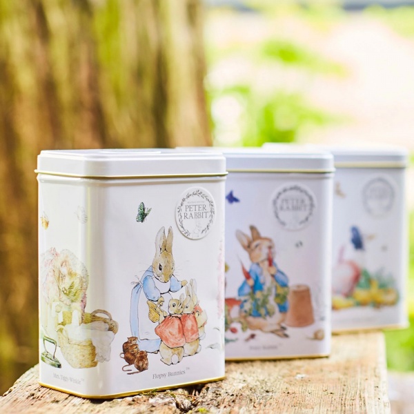 New English Teas Beatrix Potter Triple Tin Gift Pack With 120 Teabags