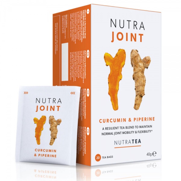 NutraTea Nutra Joint Curcumin & Piperine 20 Teabags